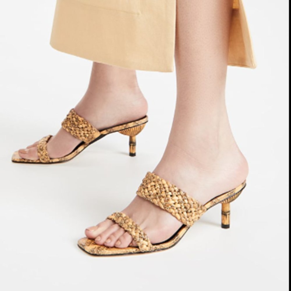 Cult Gaia Kal Sandal in Canary Color